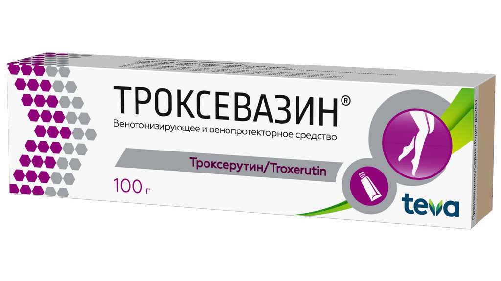 фото упаковки Троксевазин