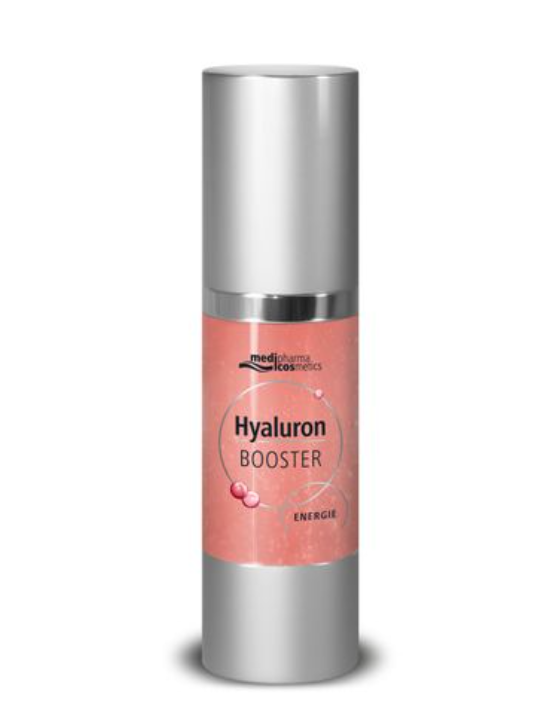 фото упаковки Medipharma Cosmetics Hyaluron Сыворотка-бустер для лица, сыворотка, энергия, 30 мл, 1 шт. фото упаковки Medipharma Cosmetics Hyaluron Сыворотка-бустер для лица