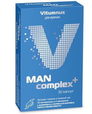 фото упаковки Vitumnus Витаминно-минеральный комплекс для мужчин