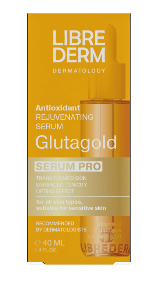 Librederm Glutagold Serum Pro Сыворотка для обновления кожи, сыворотка, антиоксидантная, 40 мл, 1 шт.