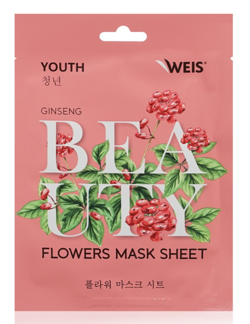 фото упаковки Weis Маска для лица тканевая Beauty Flowers Youth