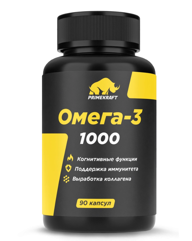 фото упаковки Prime kraft Омега-3 1000