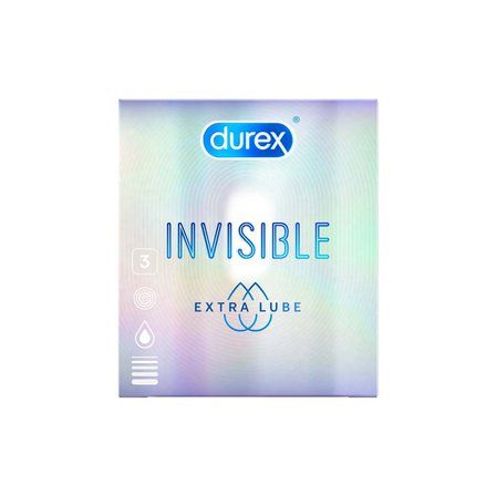 фото упаковки Презервативы Durex Invisible Extra Lube