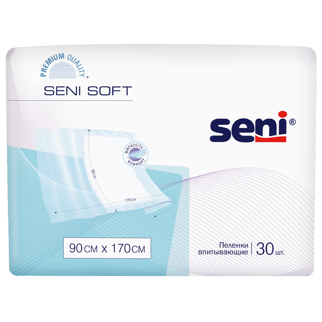 фото упаковки Пеленки впитывающие Seni soft