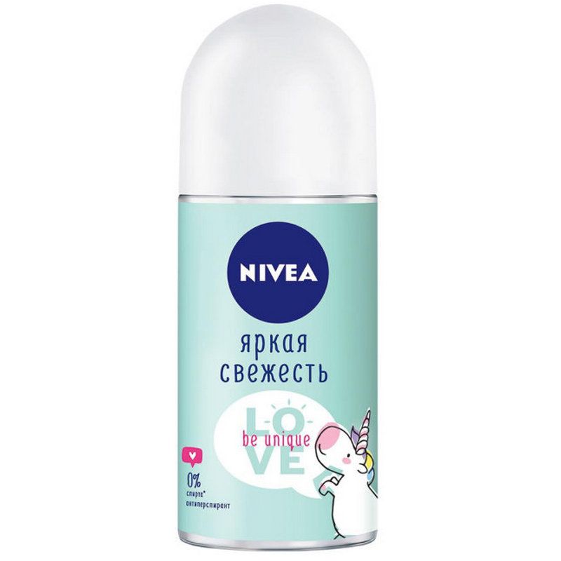 фото упаковки Nivea Антиперспирант шариковый Яркая свежесть