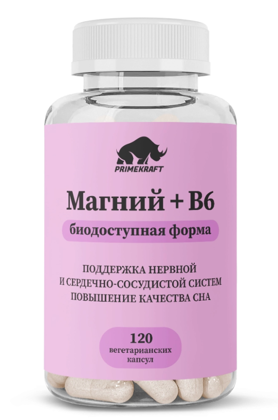 фото упаковки Prime kraft Магний+В6