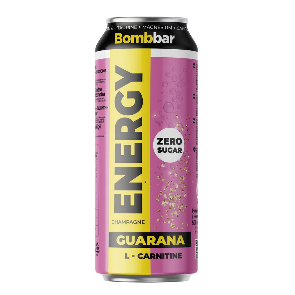 фото упаковки Bombbar Energy L-карнитин с Гуараной