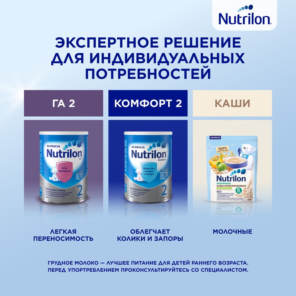 Nutrilon 2 Premium, смесь молочная сухая, 350 г, 1 шт.