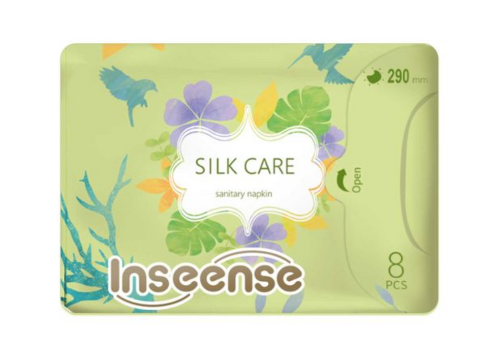 фото упаковки Inseense Silk Care Прокладки гигиенические ночные