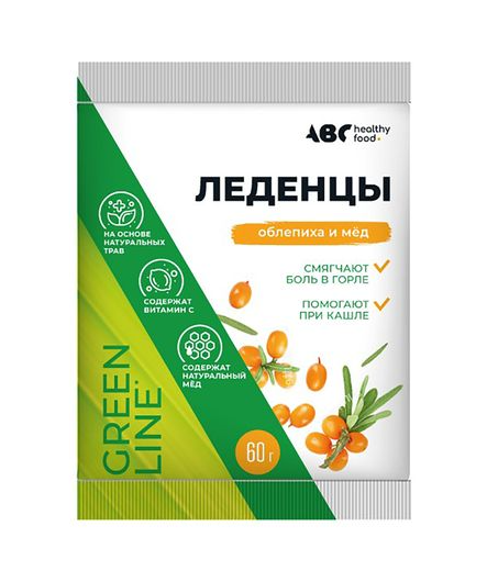 фото упаковки ABC Healthy Food Карамель леденцовая с витамином С