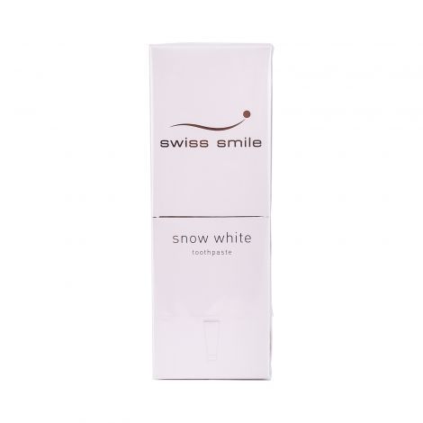 Swiss Smile Snow White Зубная паста отбеливающая, паста зубная, 75 мл, 1 шт.