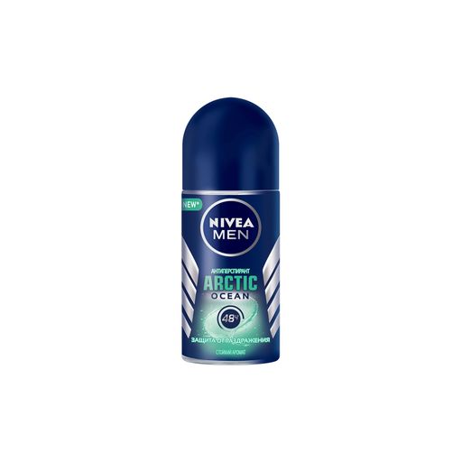 Nivea Men Антиперспирант шариковый Arctic ocean, защита от раздражения, 50 мл, 1 шт.