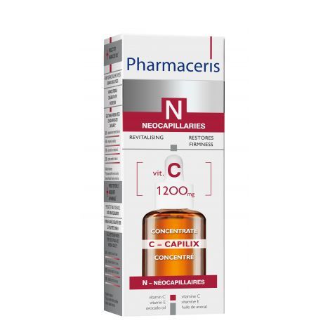 Pharmaceris N Neocapillaries концентрат для лица, концентрат, разглаживающий и укрепляющий, 30 мл, 1 шт.