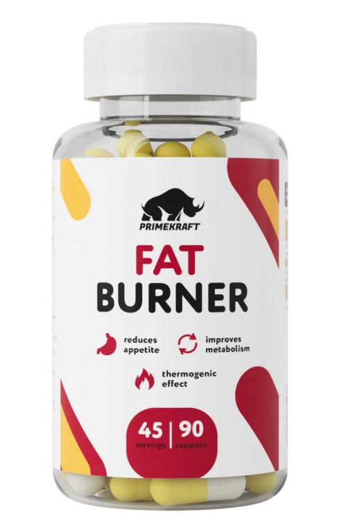 Prime kraft жиросжигатель fat burner, капсулы, 90 шт.