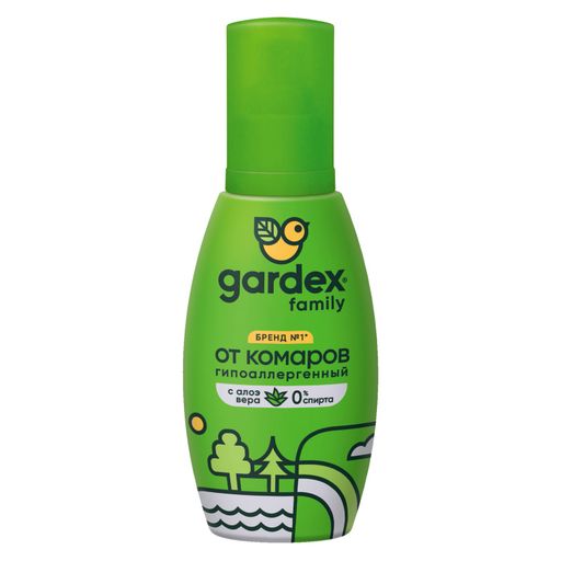 Gardex Family Спрей от комаров, 100 мл, 1 шт.