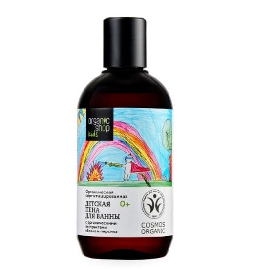 Organic Shop kids Пена для ванны детская, пена для ванн, 250 мл, 1 шт.